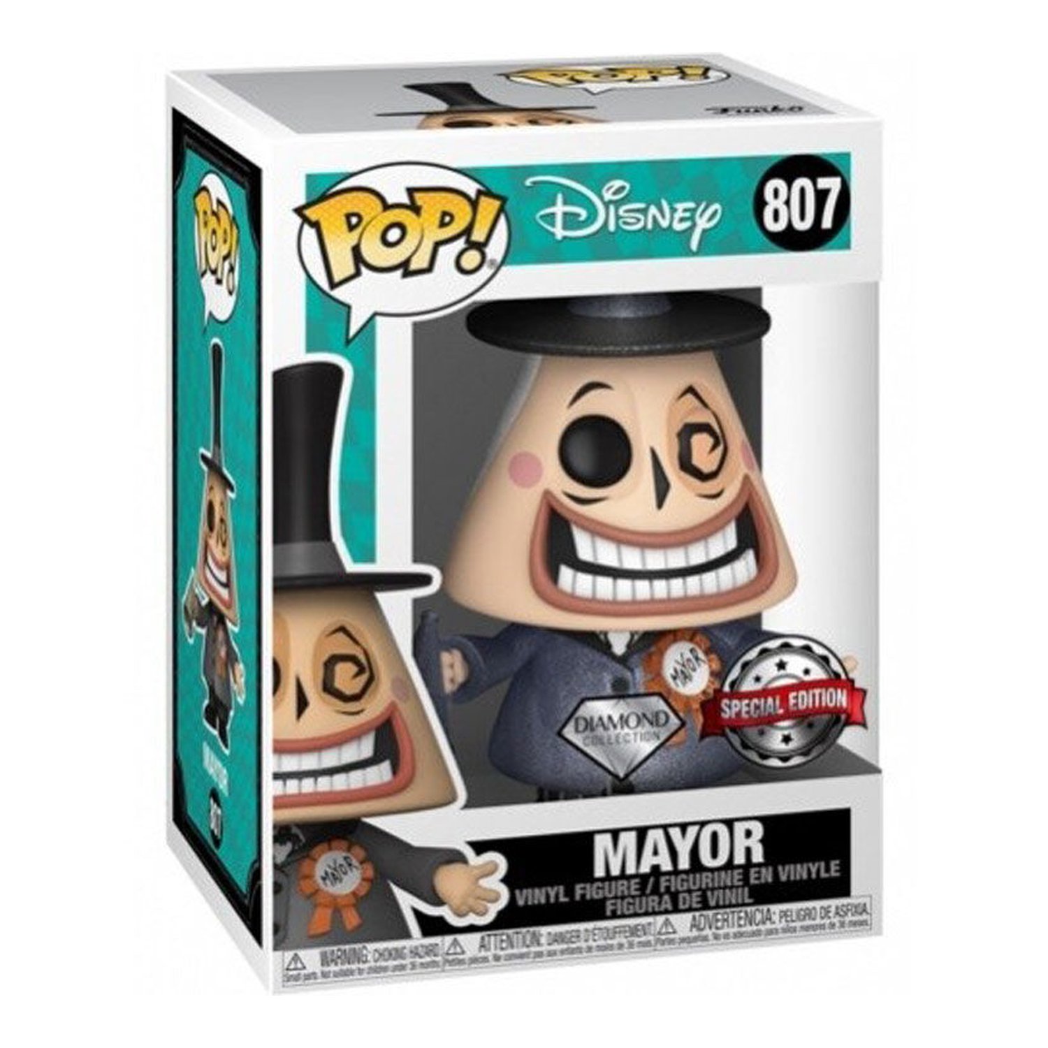 Figura POP Disney Pesadilla Antes de Navidad Mayor Exclusive