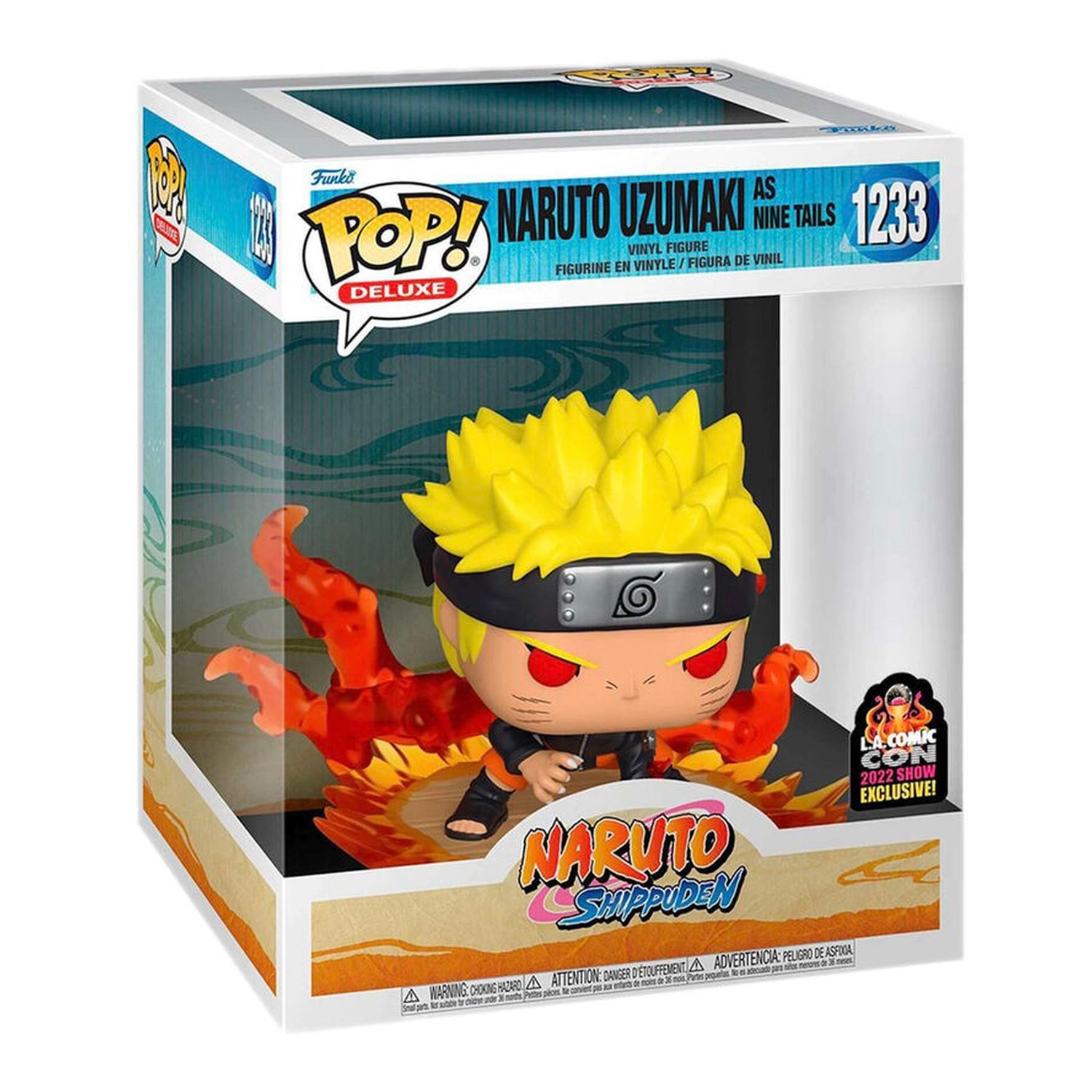 Figura POP Deluxe Naruto Shippuden Naruto Uzumaki Exclusive