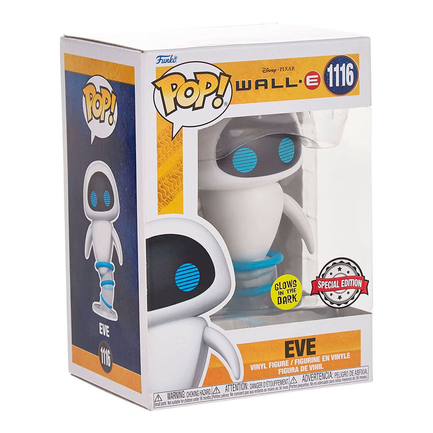 Figura POP Disney Pixar Wall-E Eve Exclusive