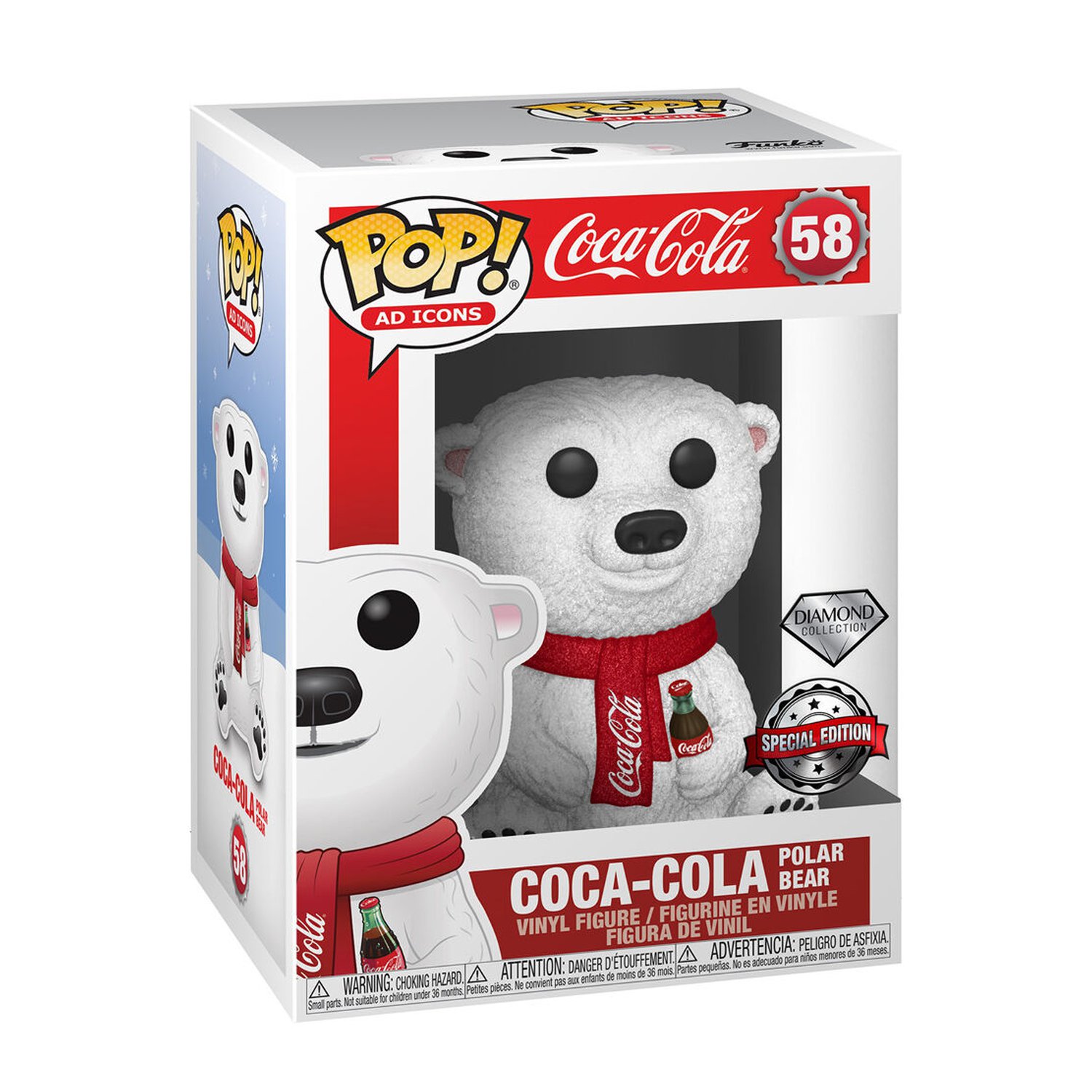 Figura POP Coca-Cola Polar Bear Exclusive