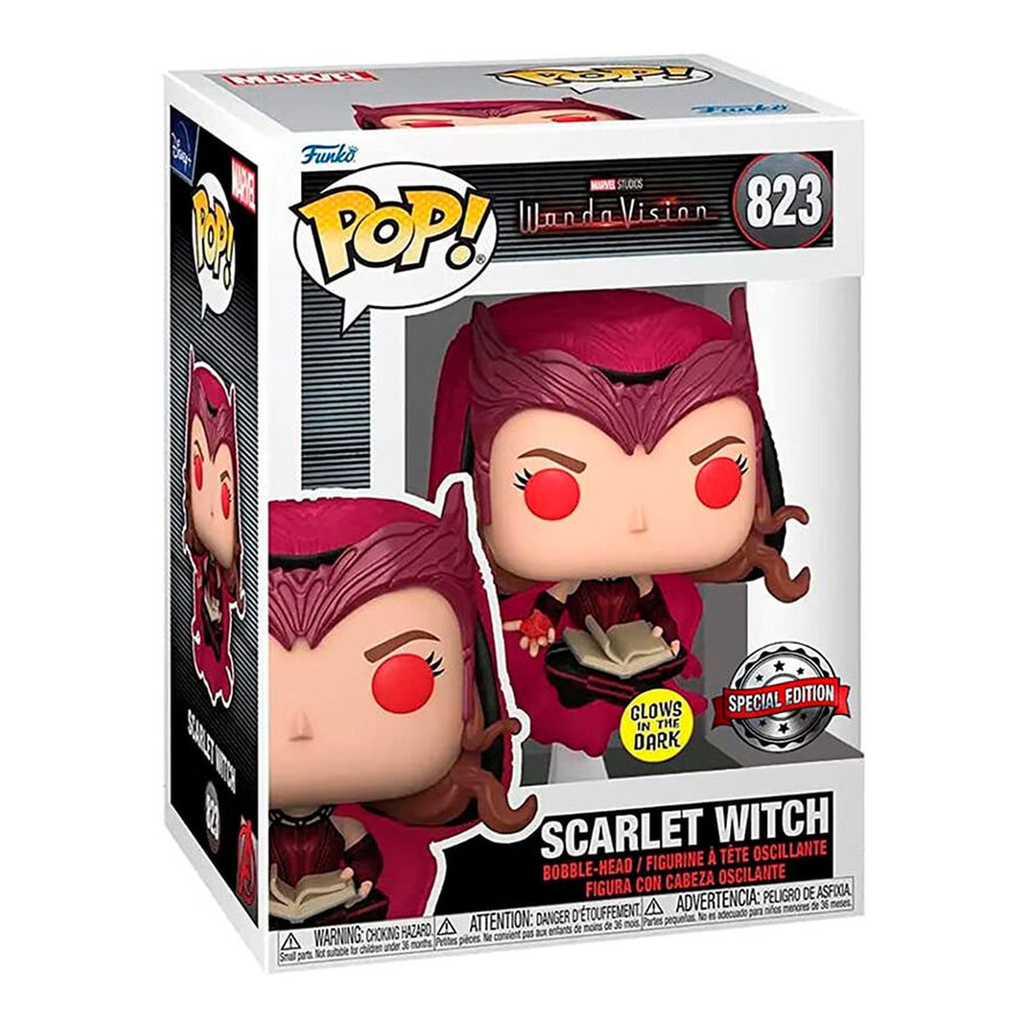 Figura POP Marvel Wanda Vision Scarlet Witch Exclusive