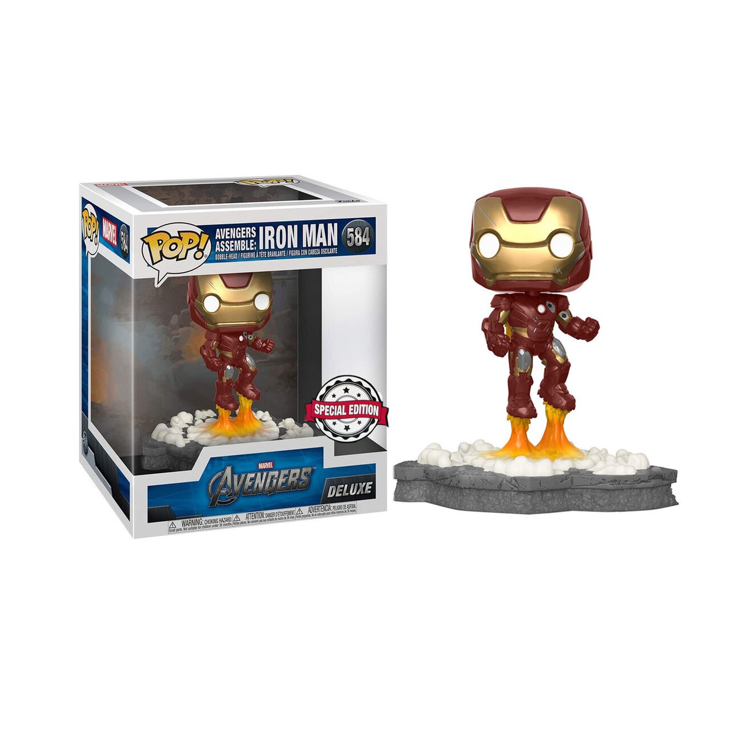 Figura POP Marvel Avengers Iron Man Assemble Exclusive