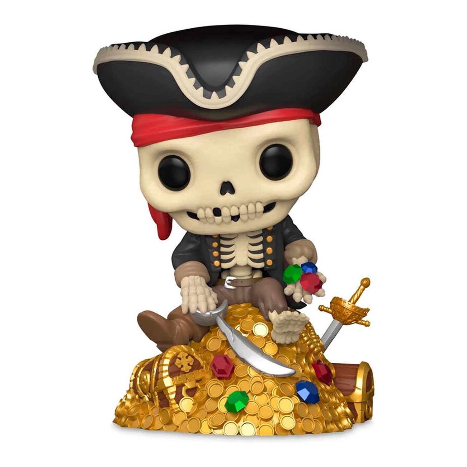 Figura POP Deluxe Piratas del Caribe Treasure Skeleton Exclusive