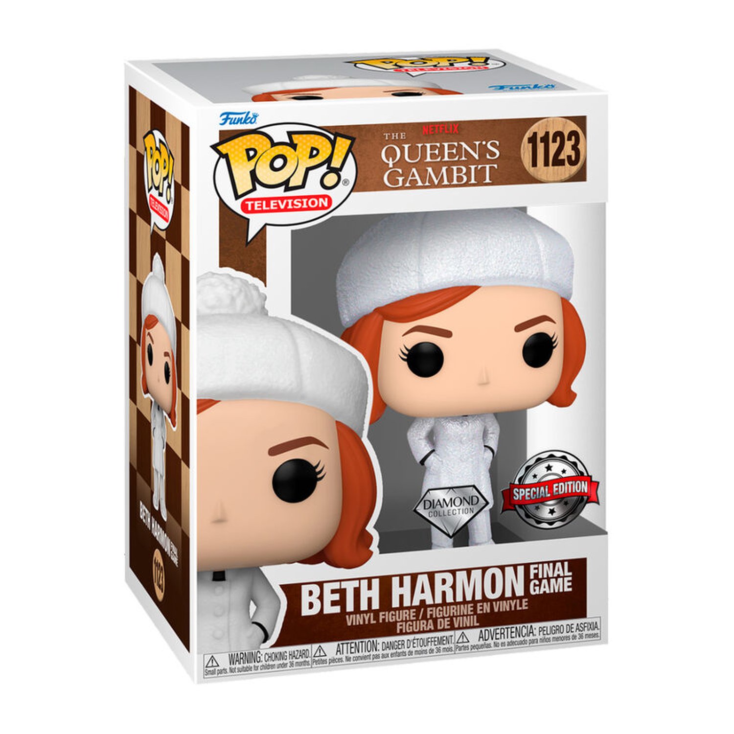 Figura POP Gambito de Dama Beth Finale Exclusive