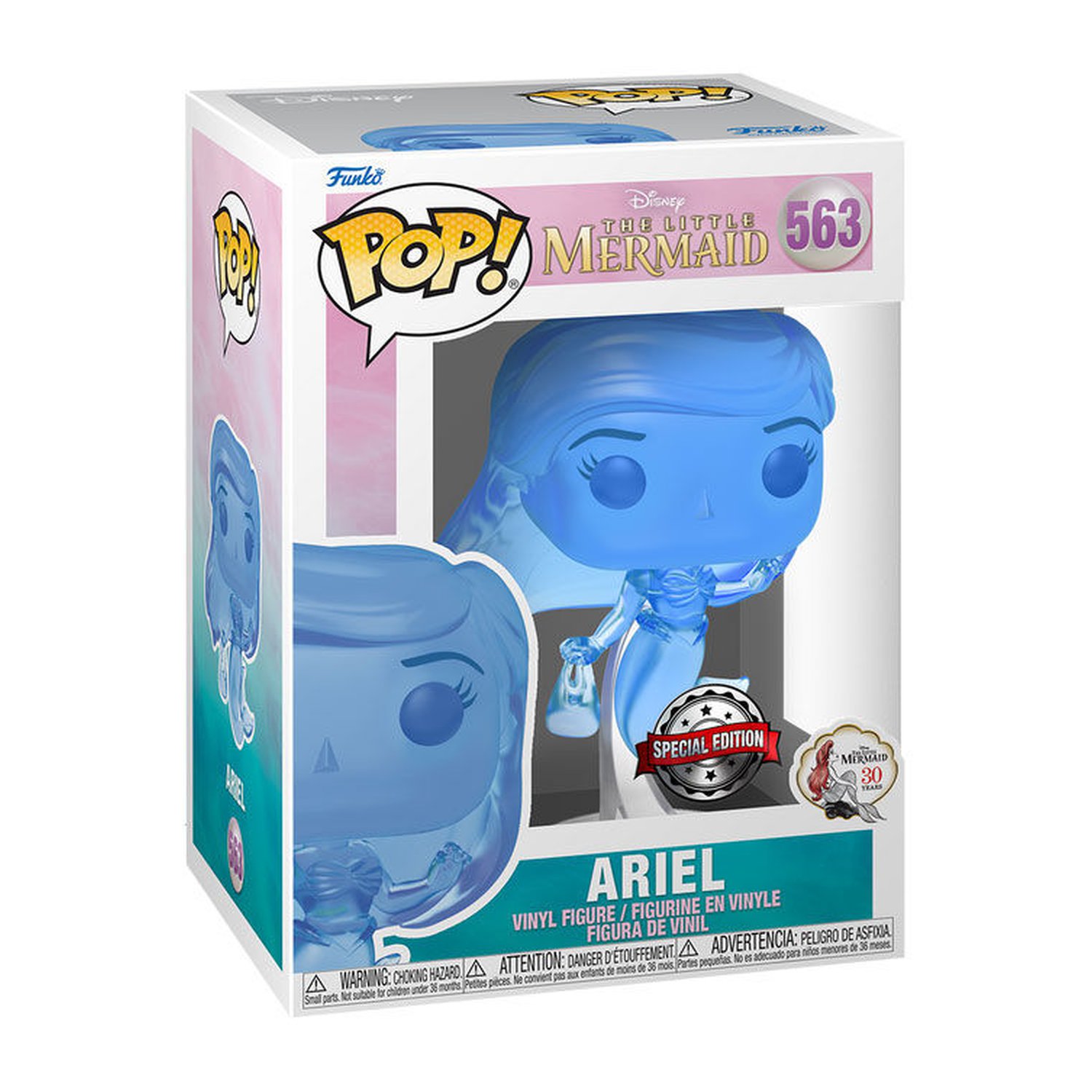 Figura POP Disney La Sirenita Ariel with Bag Exclusive