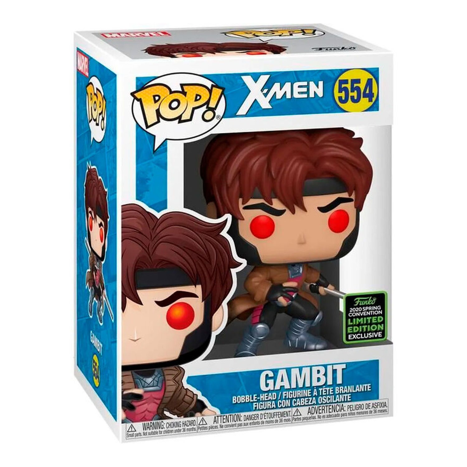 Figura POP Marvel X-Men Gambit Exclusive