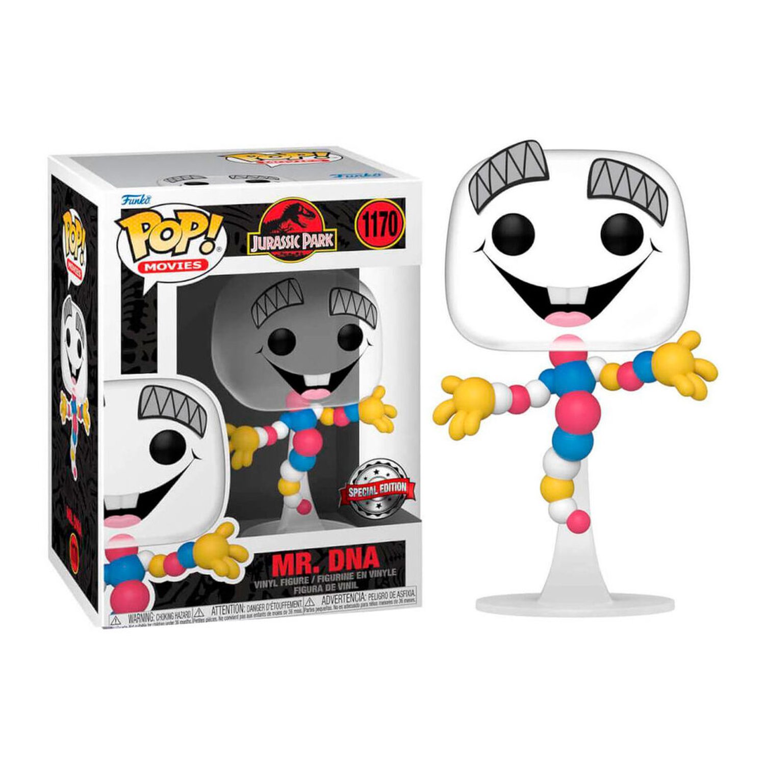 Figura POP Jurassic Park Mr.DNA Exclusive
