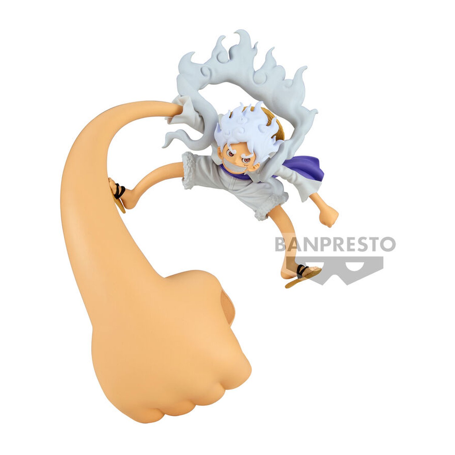 Figura Monkey D Luffy Gear 5 One Piece 12cm