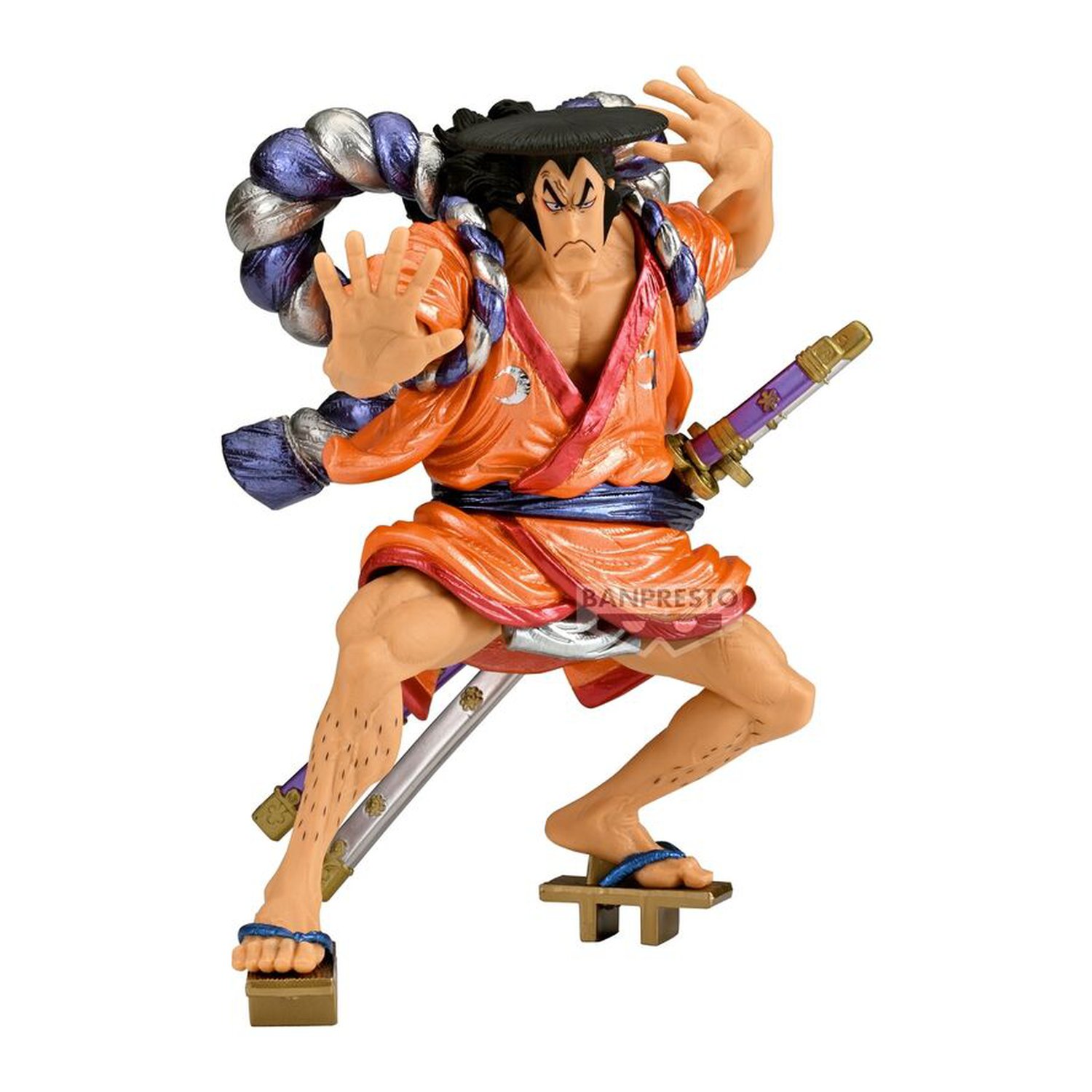 Figura Kouzuki Oden Battle Record One Piece 17cm
