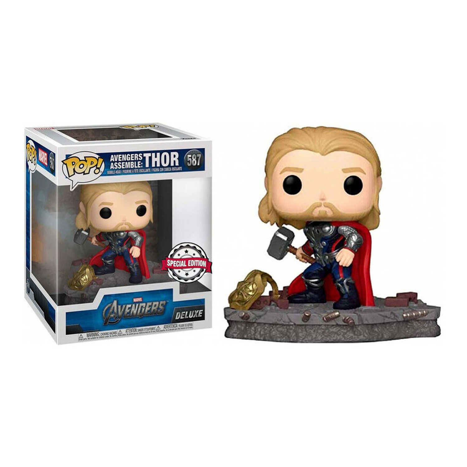 Figura POP Deluxe Avengers Thor Assemble Exclusive
