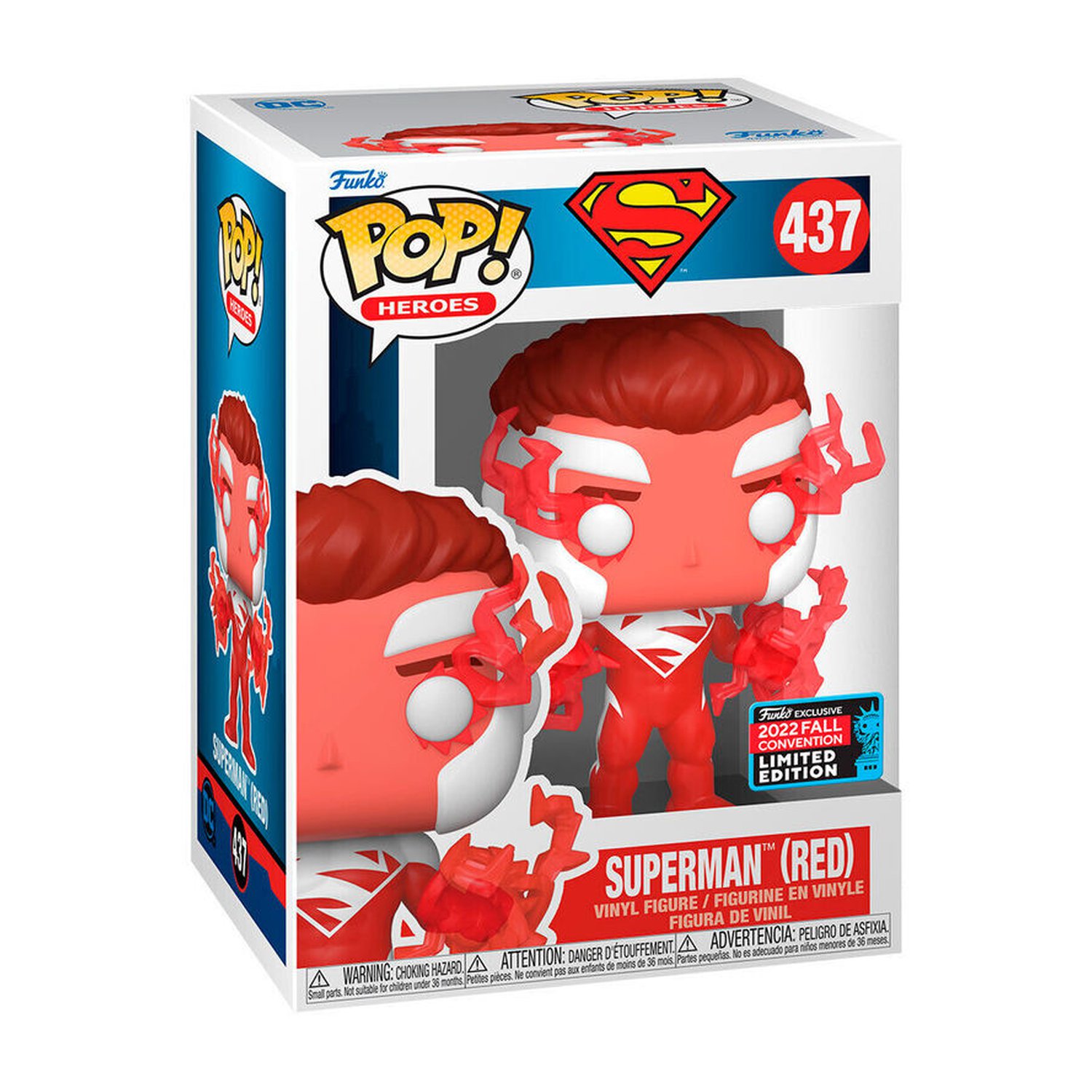 Figura POP DC Comics Superman - Superman Red Exclusive