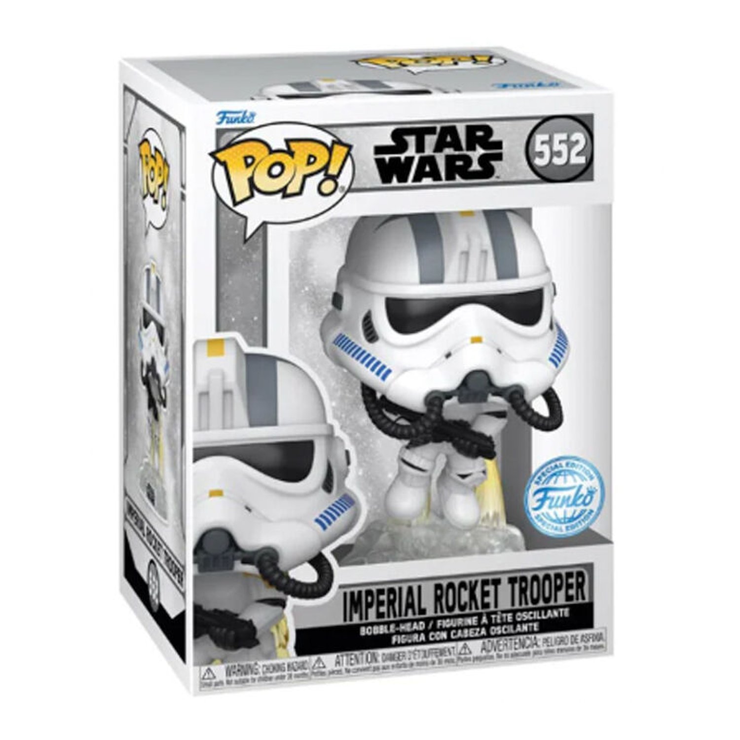 Figura POP Star Wars Battlefront Imperial Rocket Trooper Exclusive