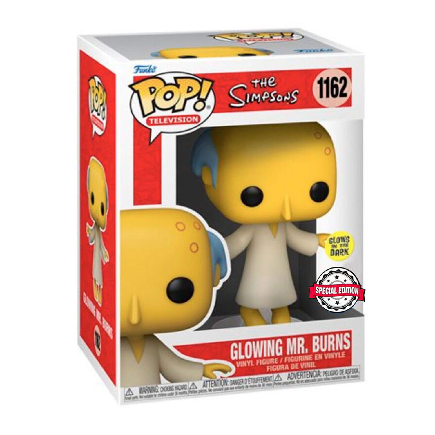 Figura POP Simpsons Glowing Mr. Burns Exclusive