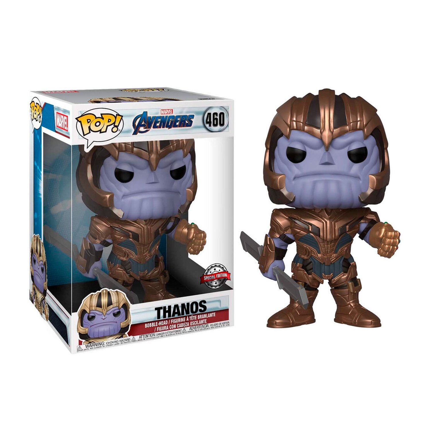 Figura POP Marvel Avengers Endgame Thanos Exclusive 25cm