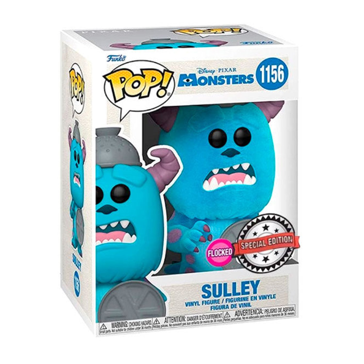 Figura POP Disney Disney Monstruos S.A. 20th Sulley Flocked Exclusive