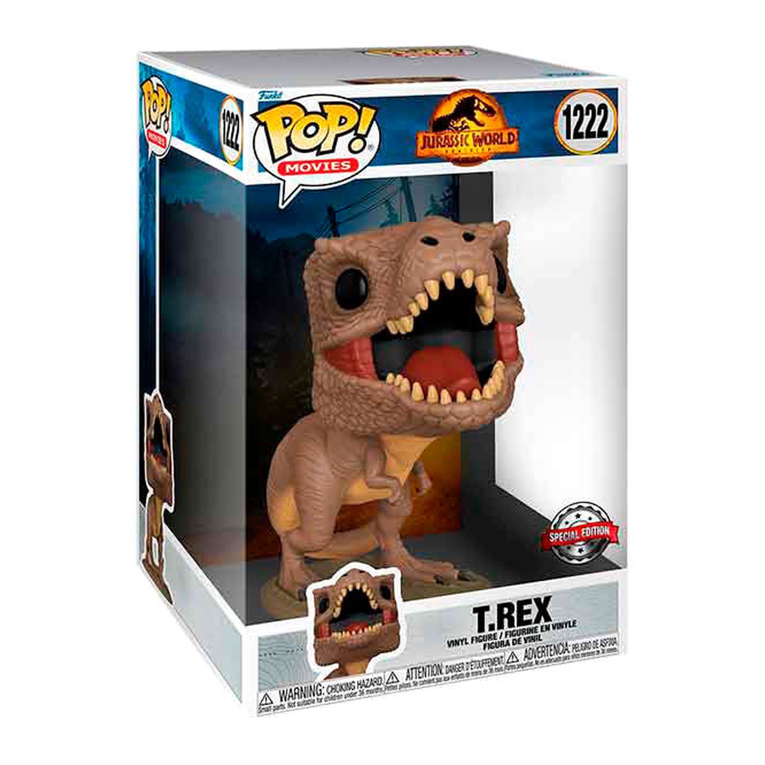 Figura POP Jurassic World 3 T-Rex Exclusive 25cm