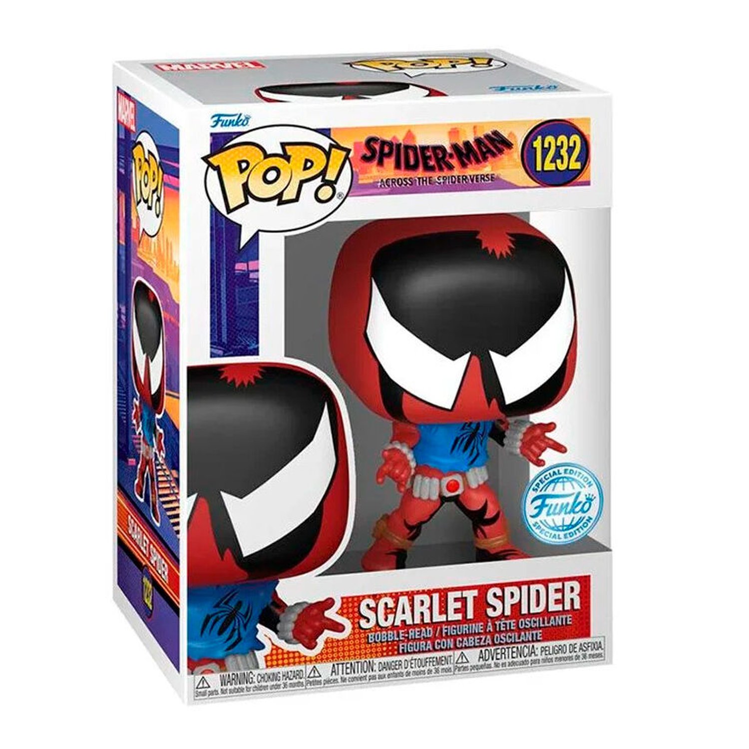 Figura POP Spiderman Scarlet Spider Exclusive