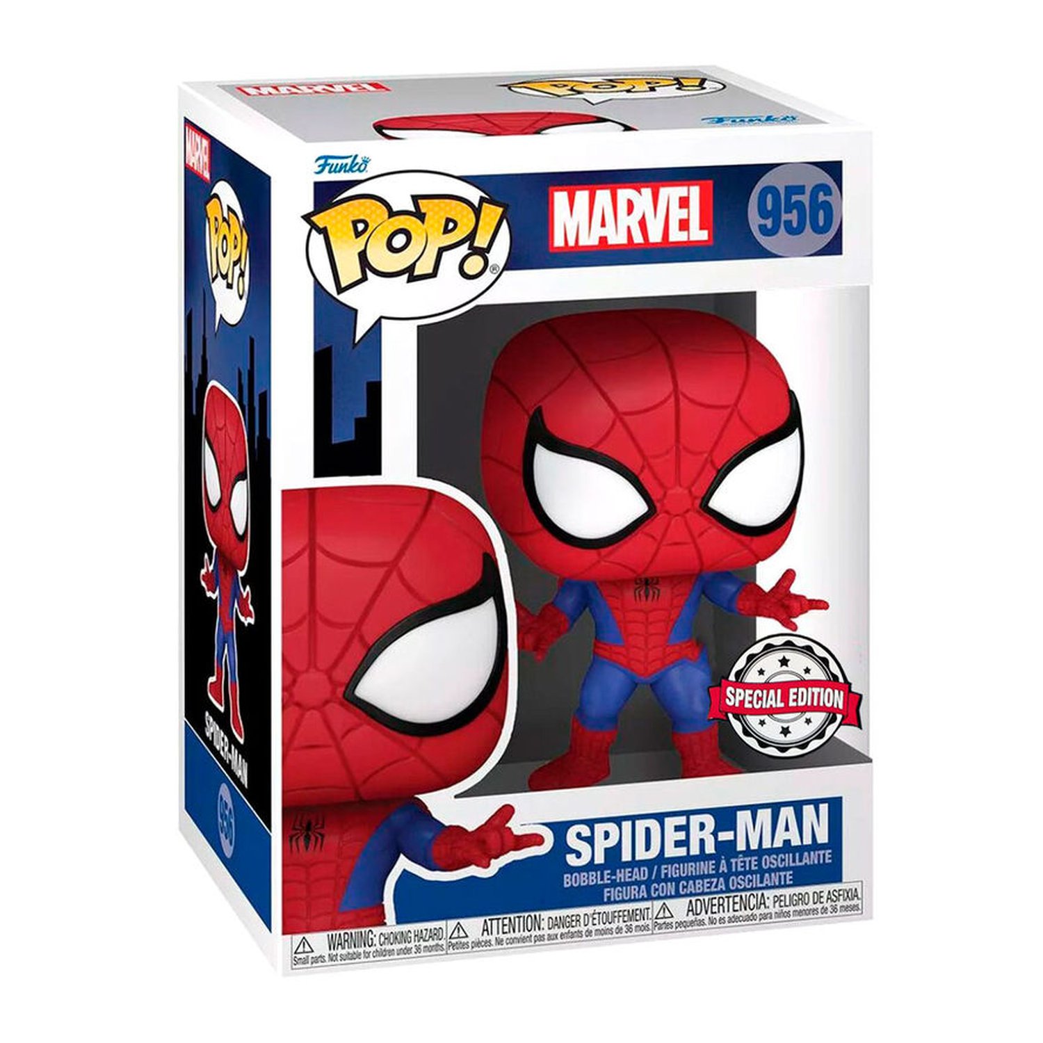 Figura POP Marvel Spiderman - Spiderman Exclusive
