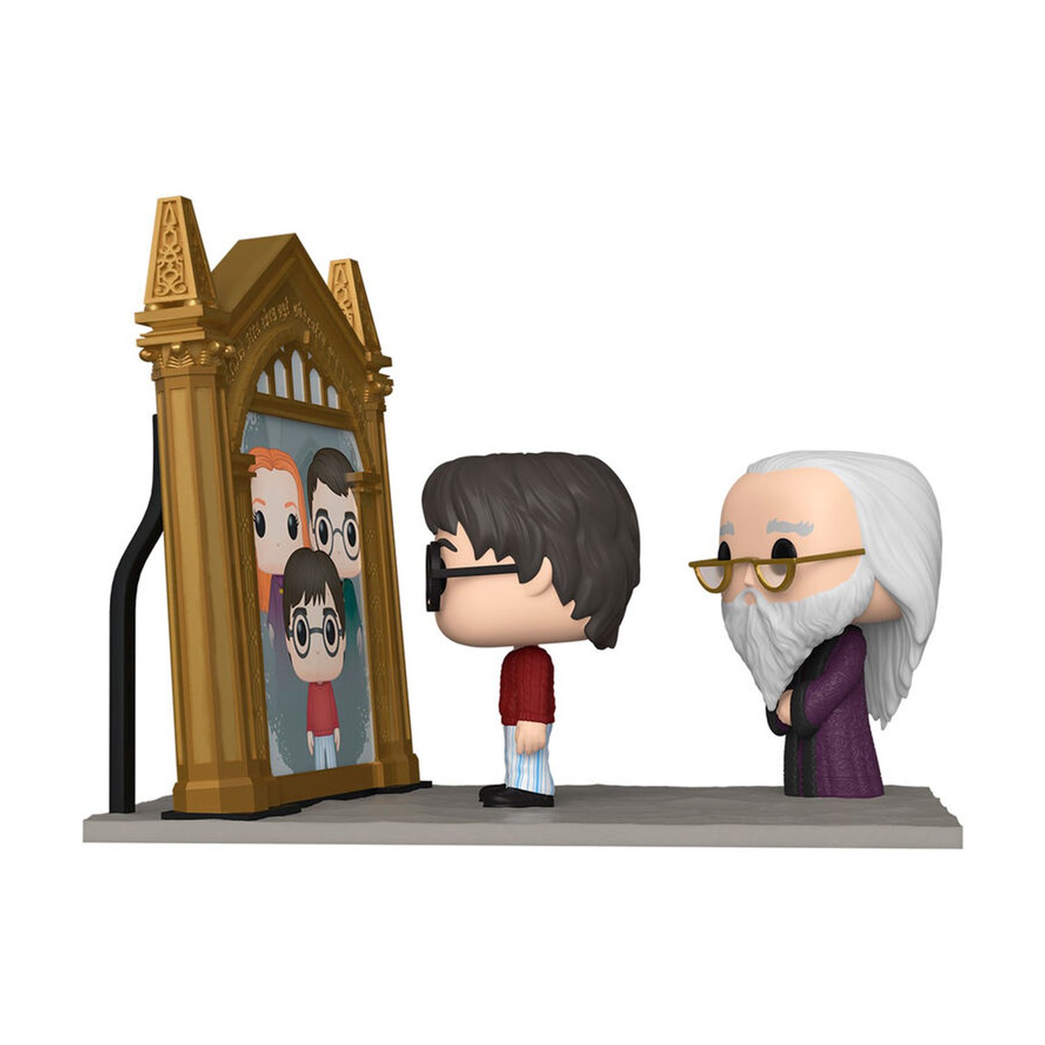 Figura POP Moment Harry Potter - Harry Potter & Albus Dumbledore the Mirror of Erised Exclusive