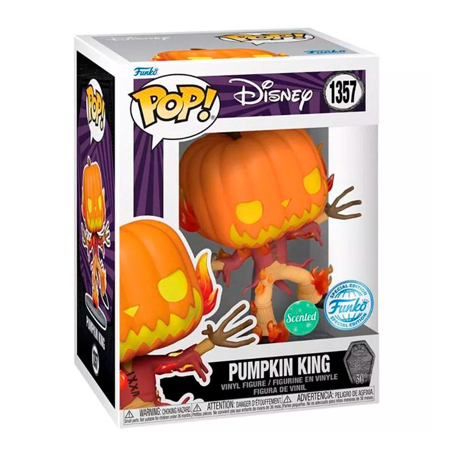 Figura POP Disney Pumpkin King Exclusive