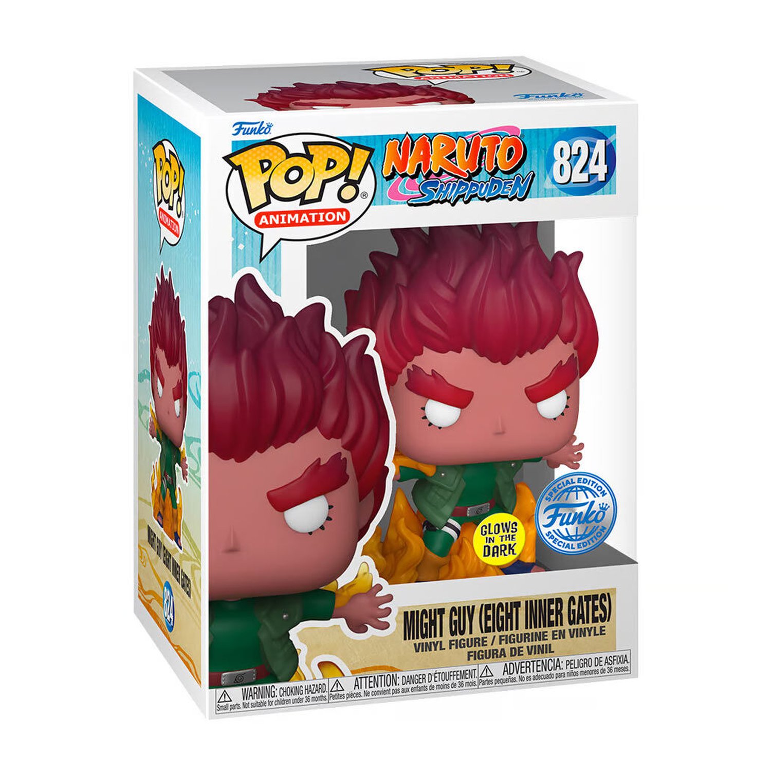 Figura POP Naruto Shippuden Might Guy Exclusive