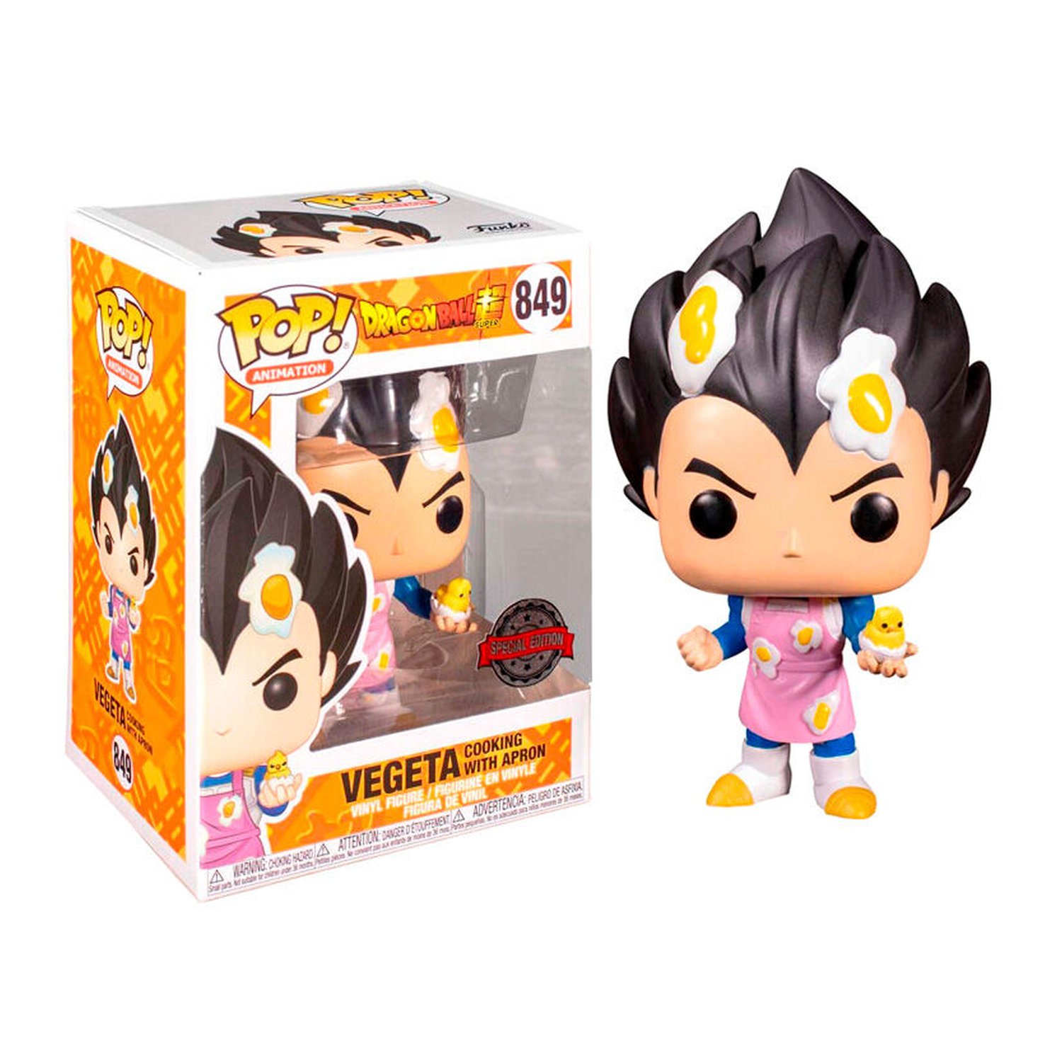 Figura POP Dragon Ball Super Vegeta Cooking with Apron Exclusive
