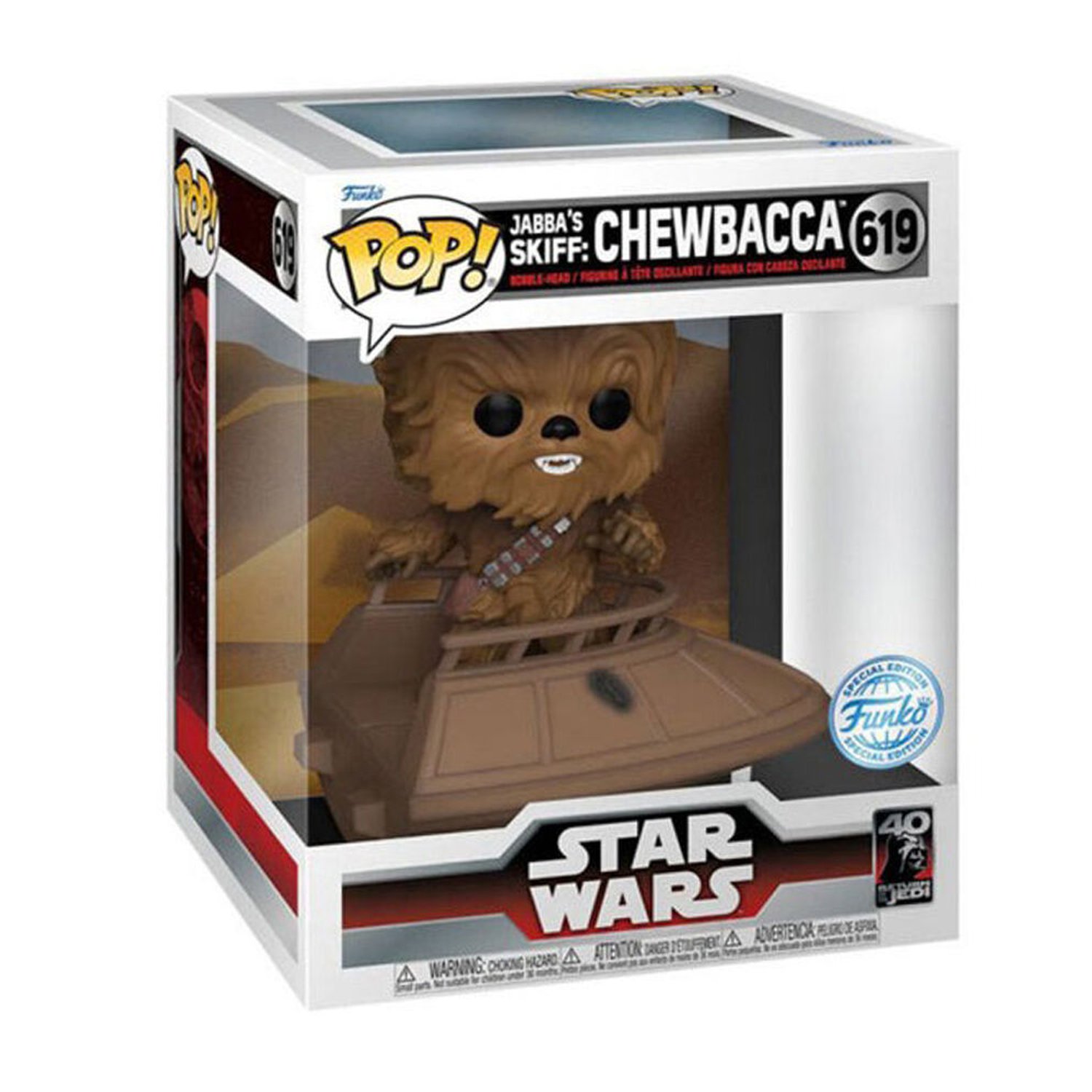 Figura POP Deluxe Star Wars Chewbacca Exclusive