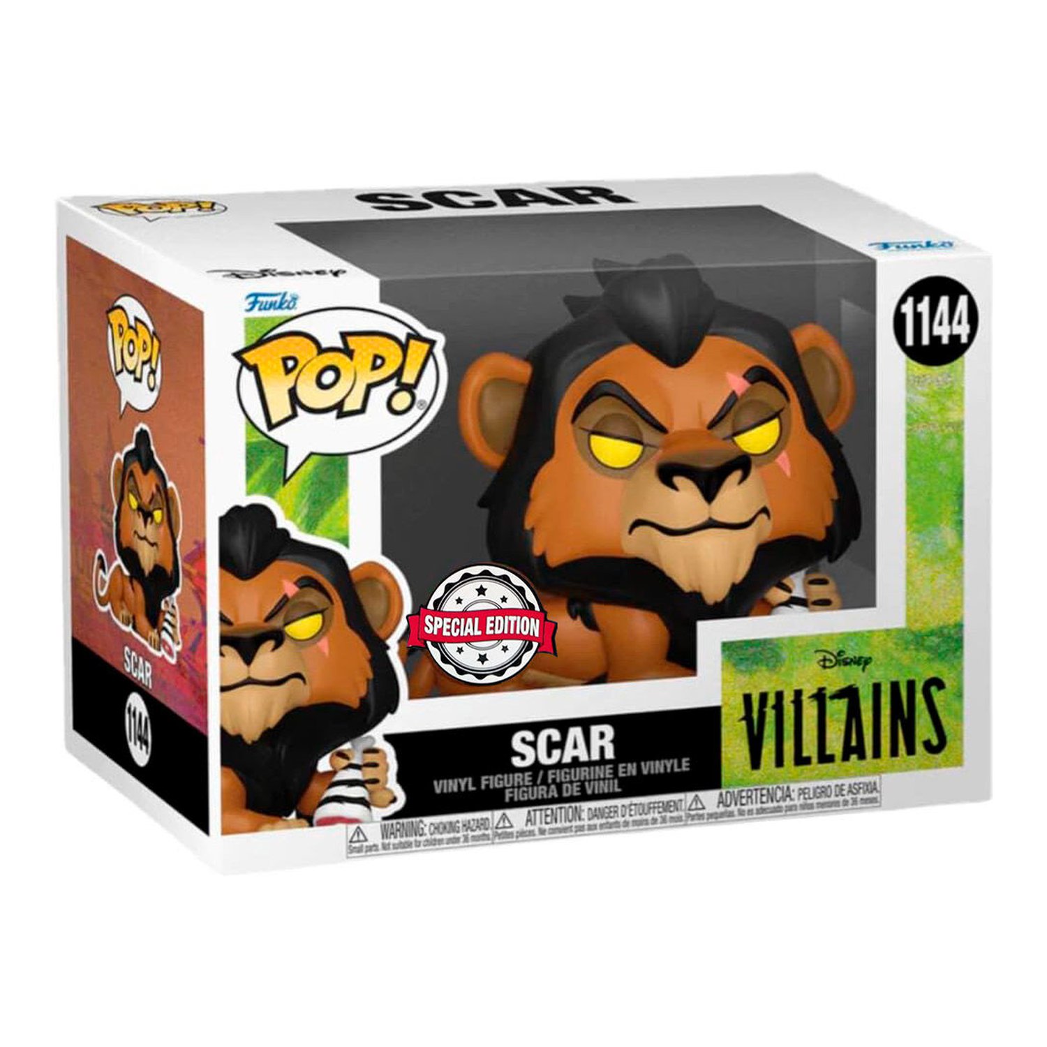 Figura POP Disney Villains El Rey Leon Scar Exclusive
