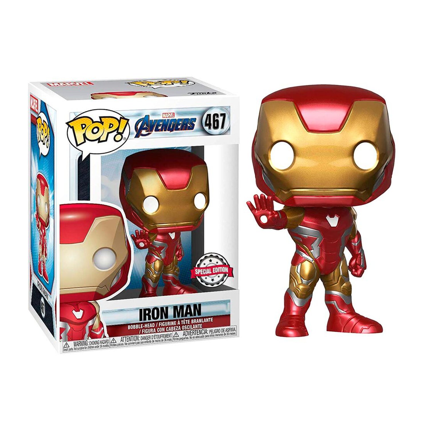 Figura POP Marvel Avengers Endgame Iron Man Exclusive