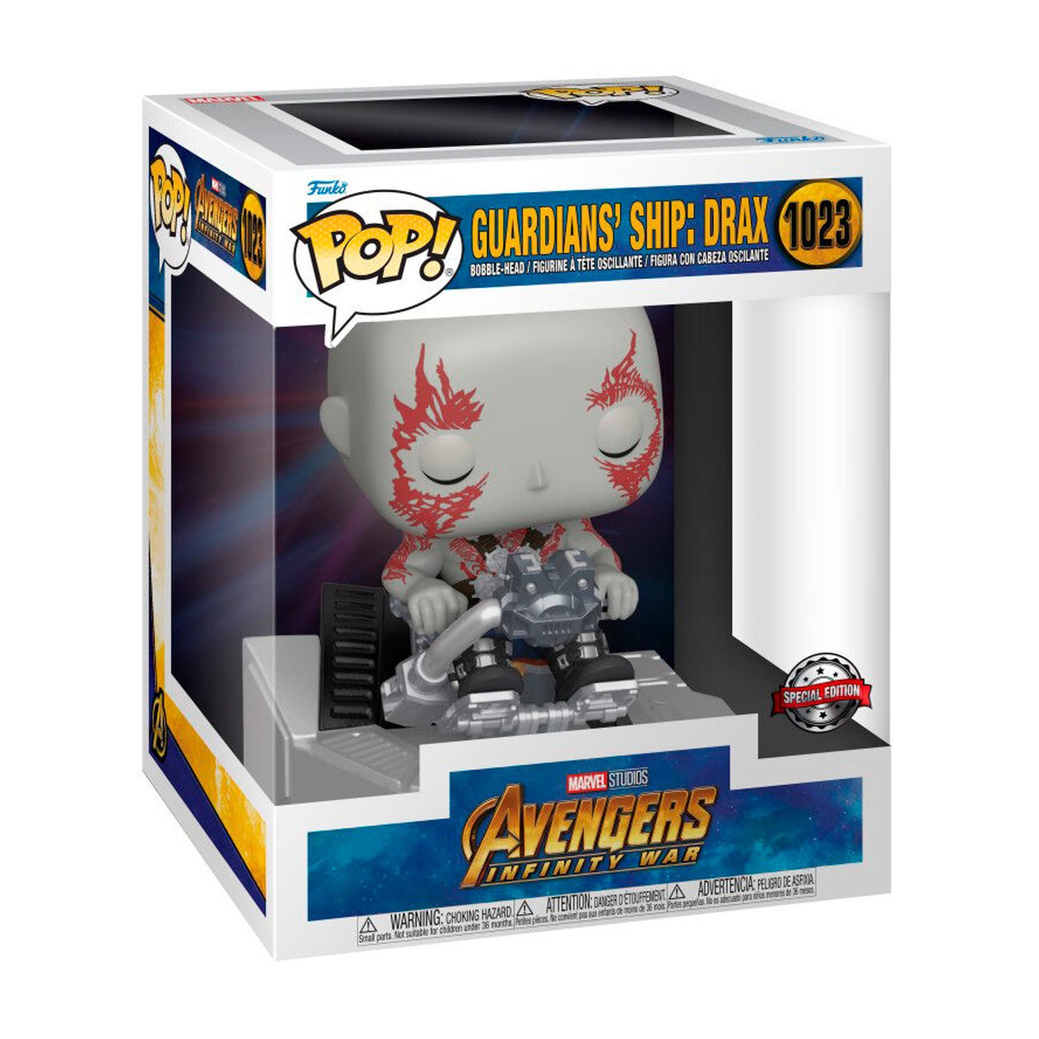 Figura POP Deluxe Marvel Guardianes de la Galaxia Guardians Ship Drax Exclusive