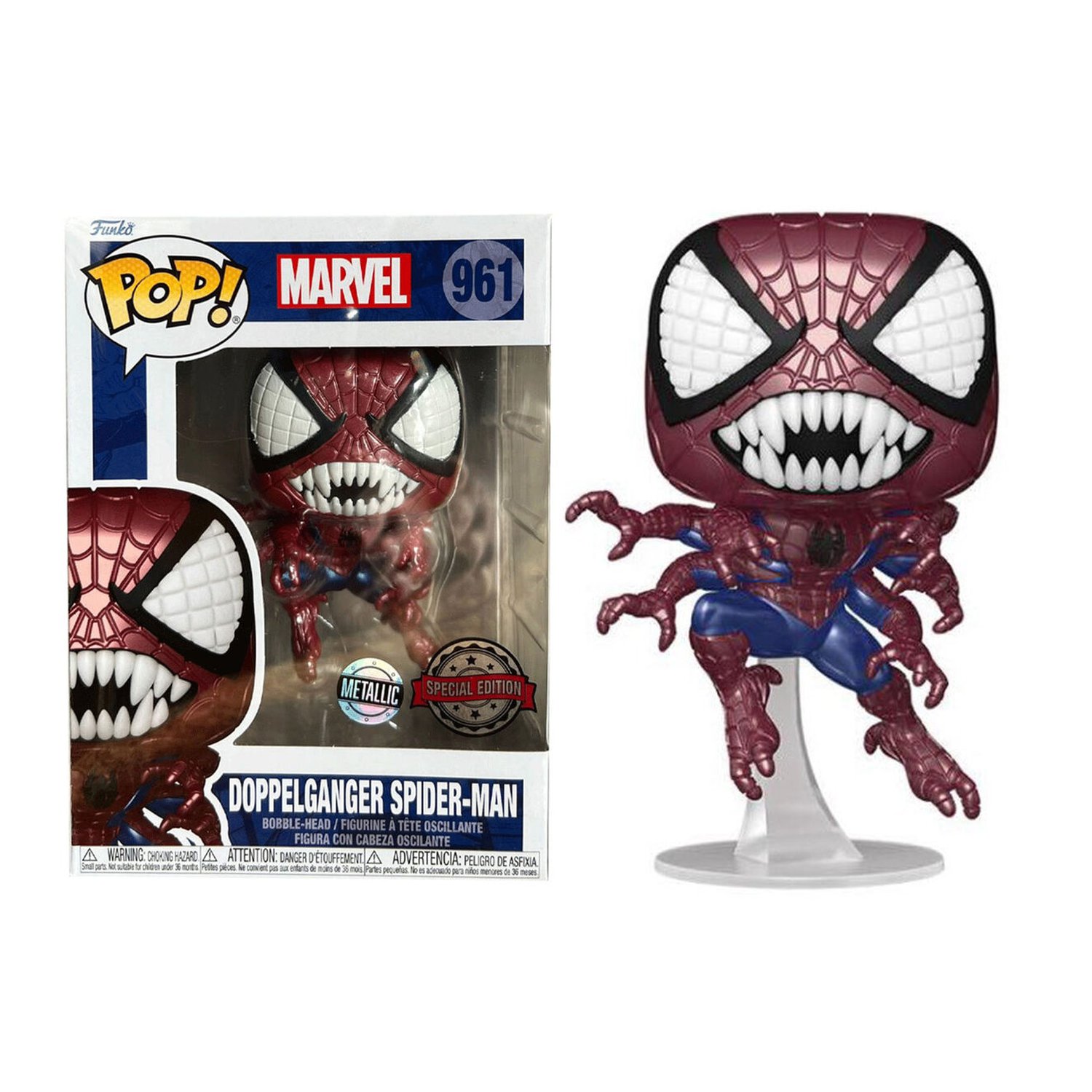 Figura POP Marvel Doppelganger Spiderman Exclusive
