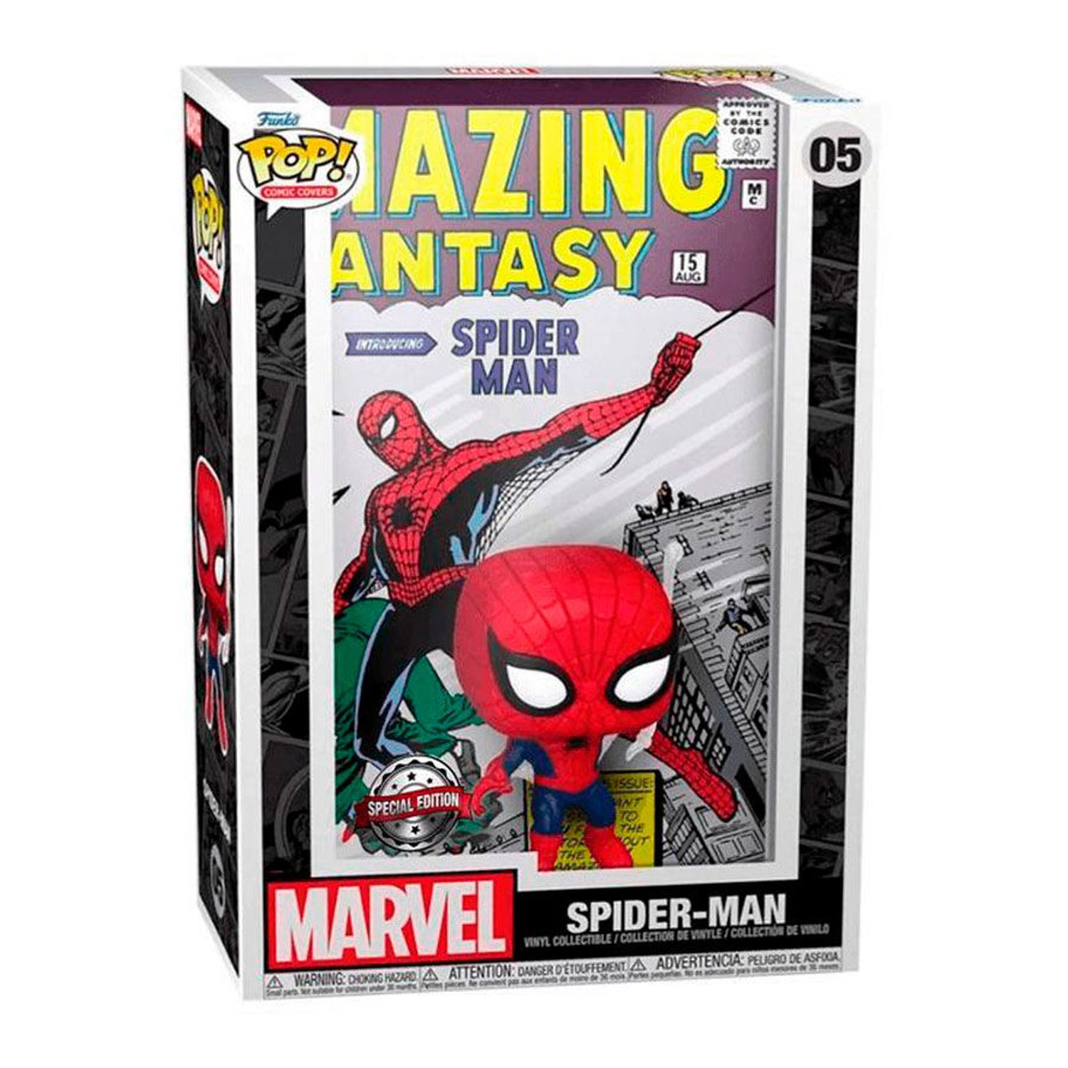 Figura POP Marvel Amazing Spiderman Exclusive