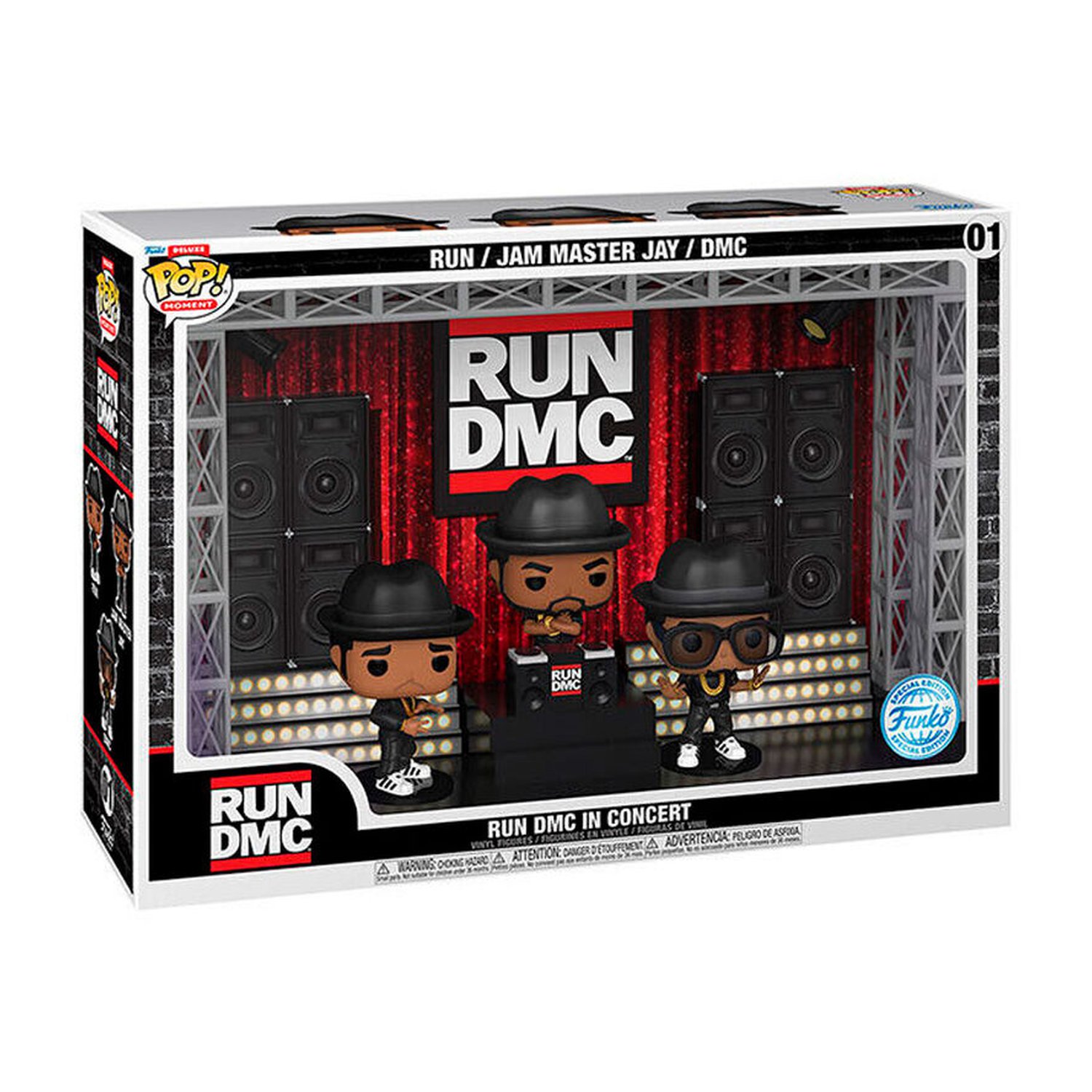 Figura POP Moments Deluxe Run DMC in Concert Exclusive