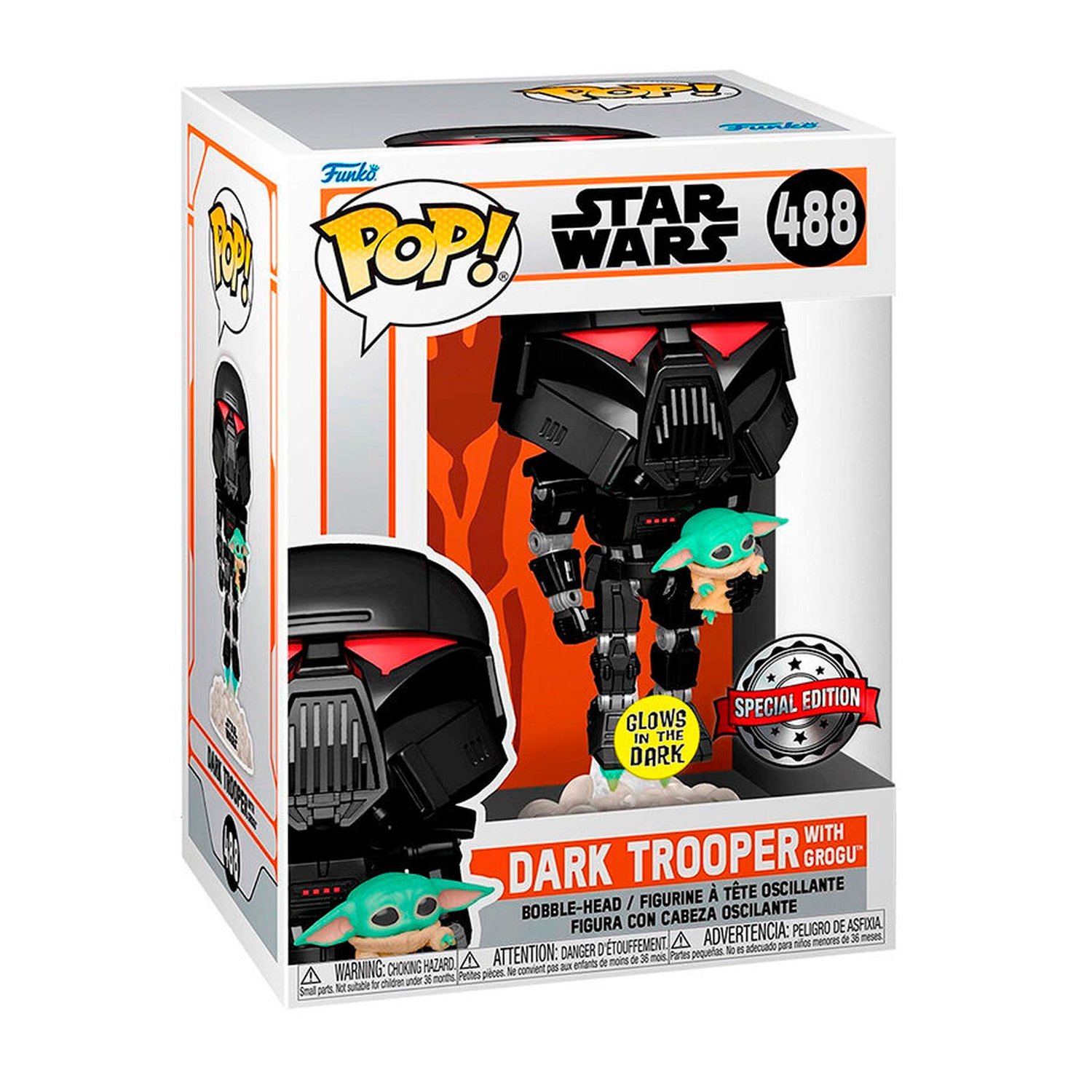Figura POP Star Wars Dark Trooper Exclusive