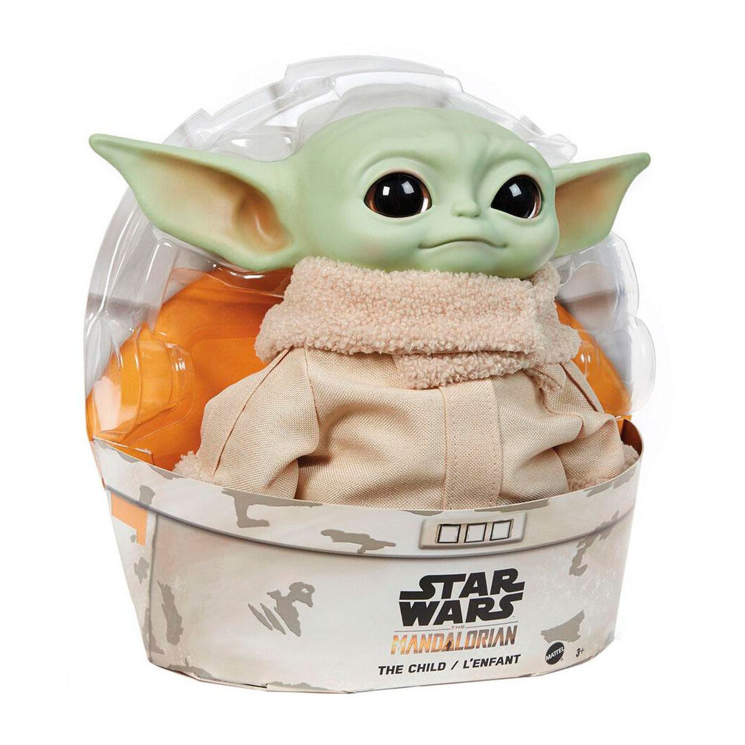 Peluche Yoda The Child Mandalorian Star Wars 28cm