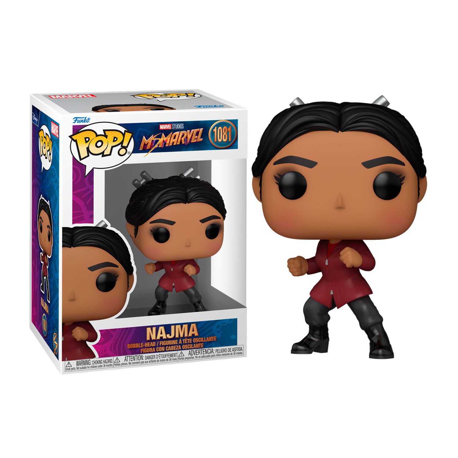 Figura POP Marvel Ms. Marvel Najma