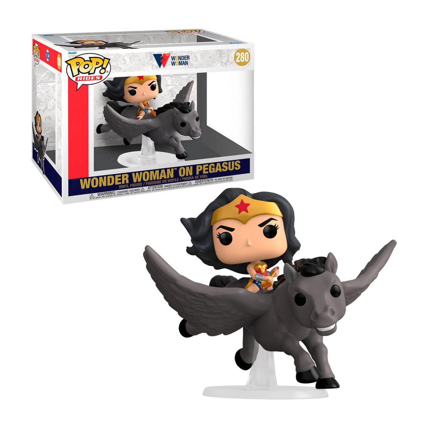 Figura POP DC Wonder Woman 80th Wonder Woman on Pegasus