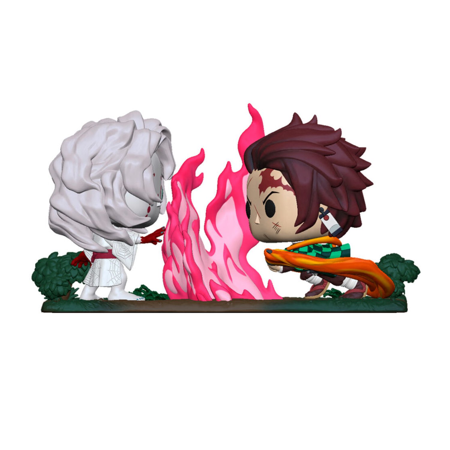 Figura POP Moment Demon Slayer Kimetsu no Yaiba Tanjiro vs Rui