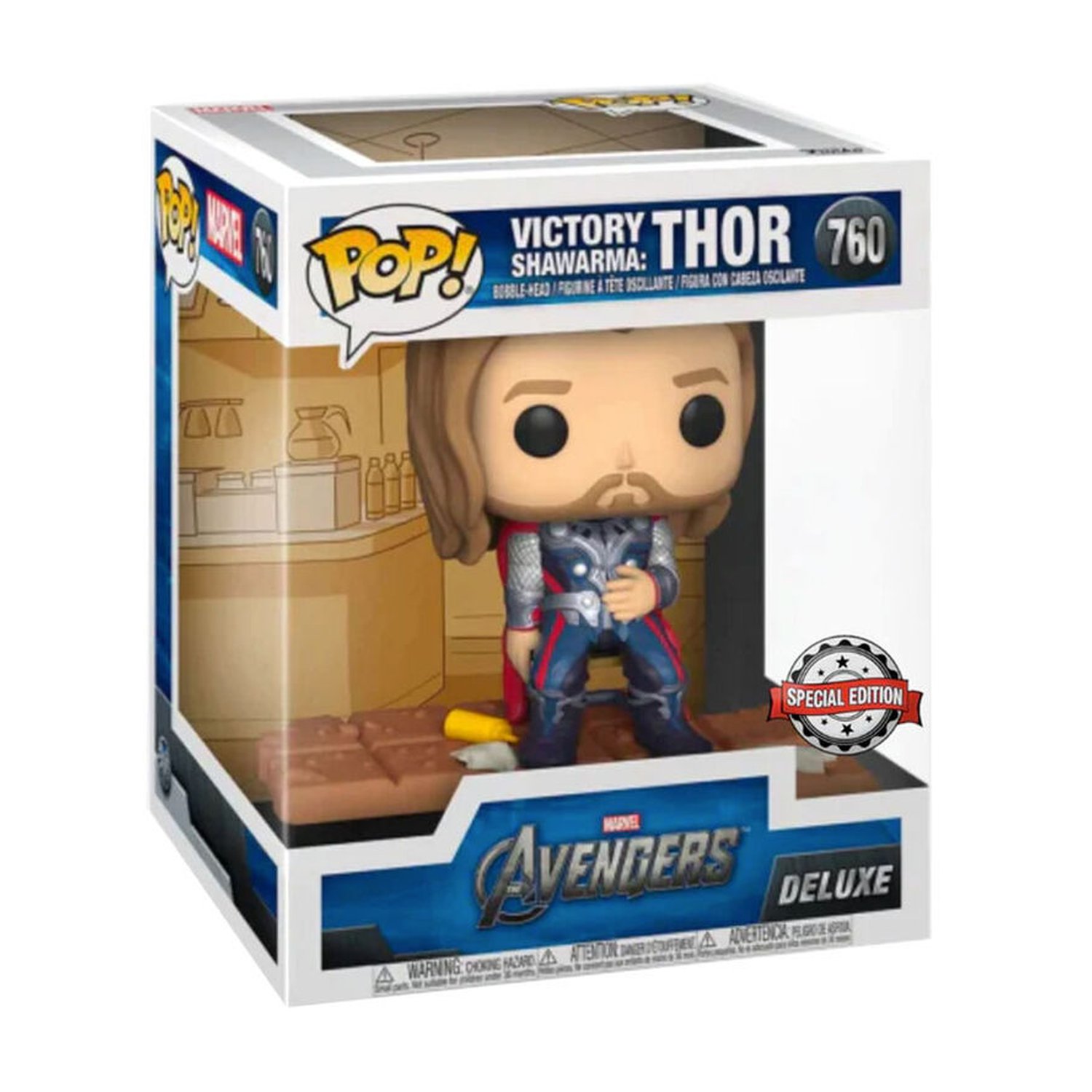 Figura POP Deluxe Marvel Los Vengadores Avengers Thor Exclusive
