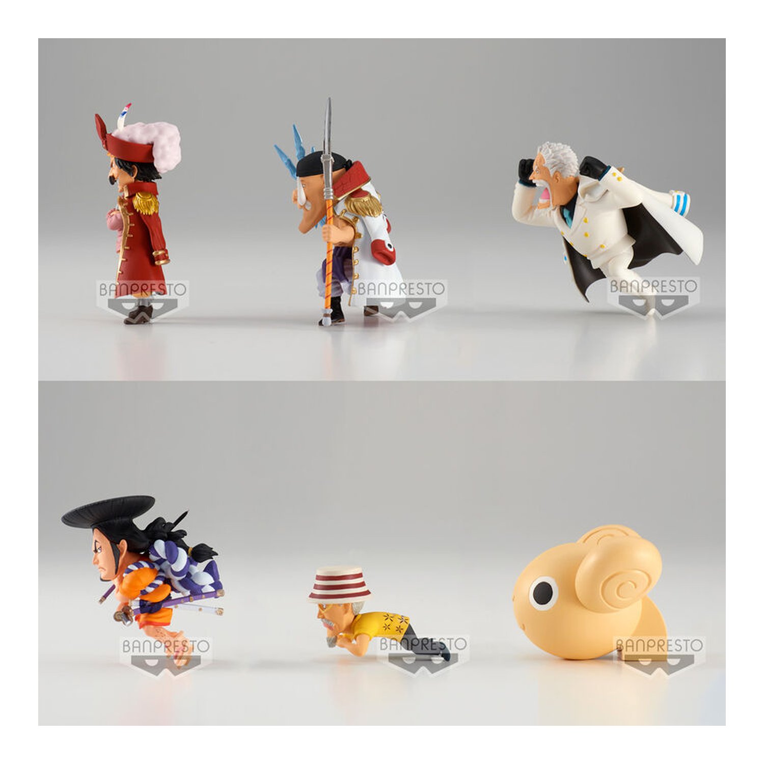 Figura World Collectable Landscapes vol.10 The Great Pirates 100 One Piece 7cm surtido (12 Uds)