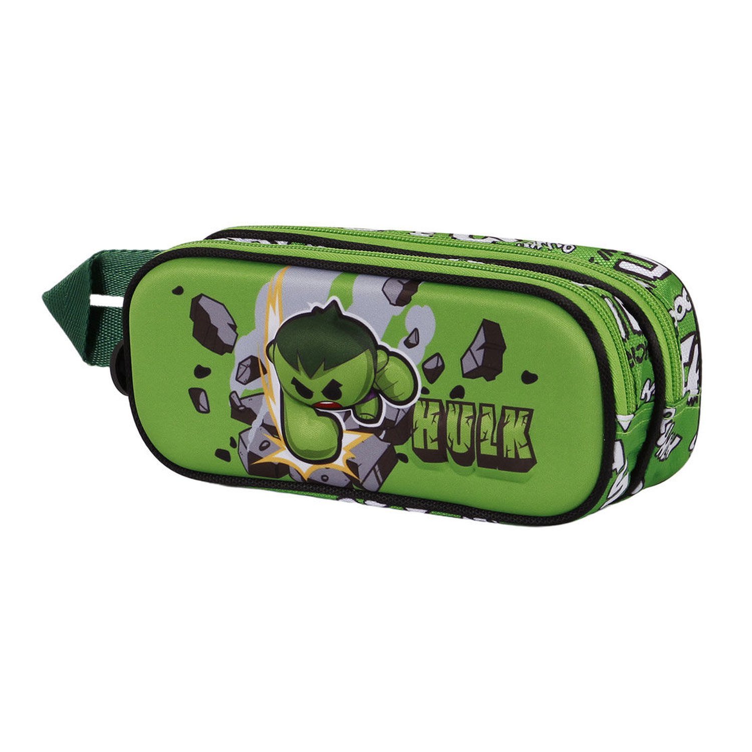 Portatodo Greenmass Hulk Vengadores Avengers Marvel doble