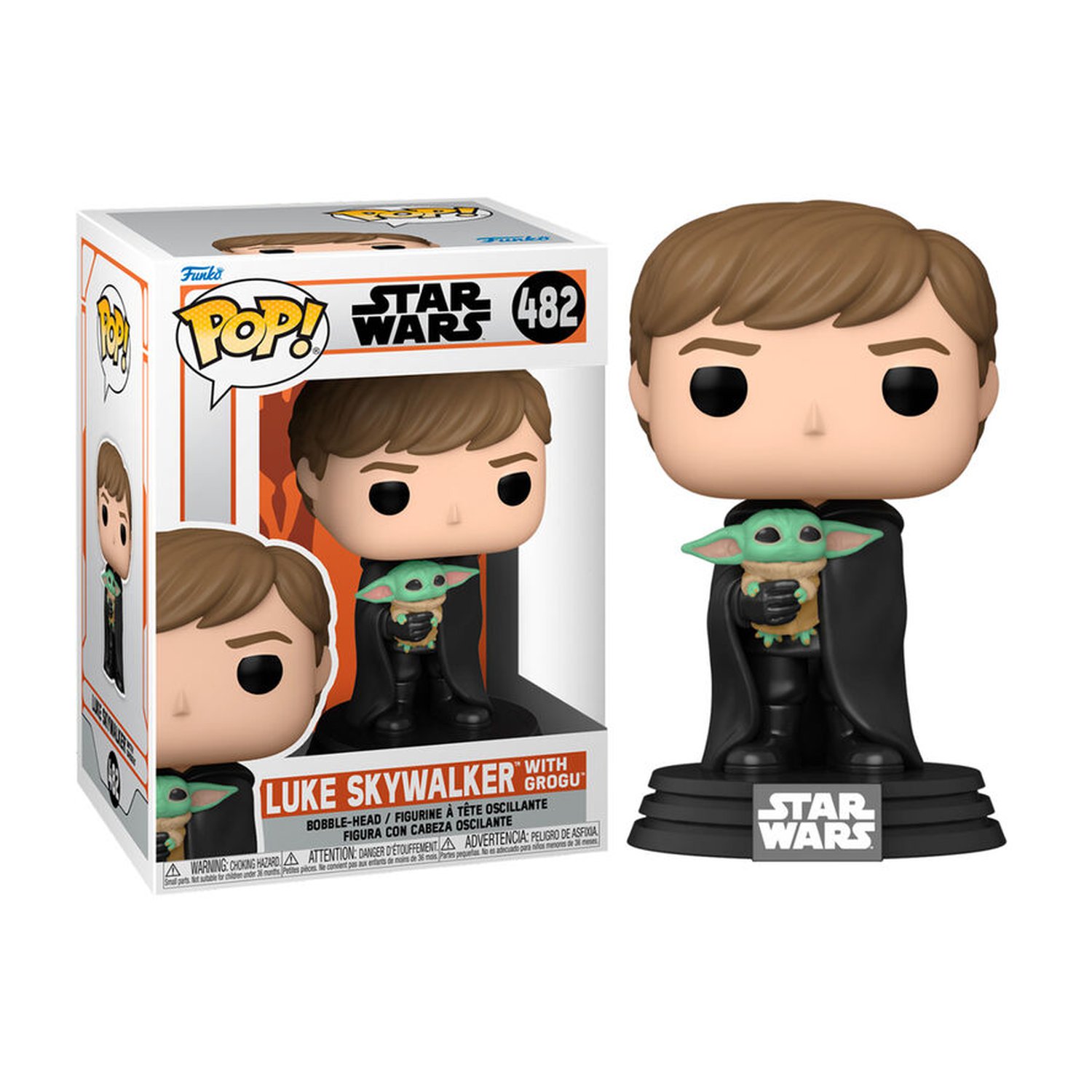 Figura POP Star Wars Mandalorian Luke with Child