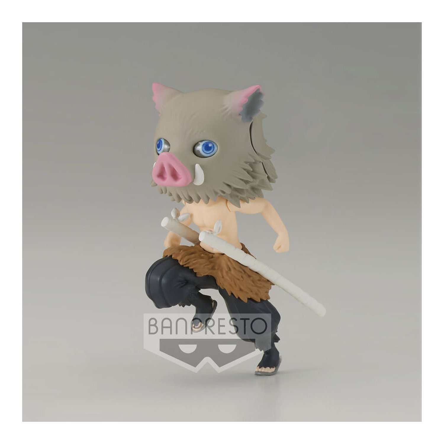 Figura Inosuke Hashibira Demon Slayer Kimetsu No Yaiba Q posket petit 7cm