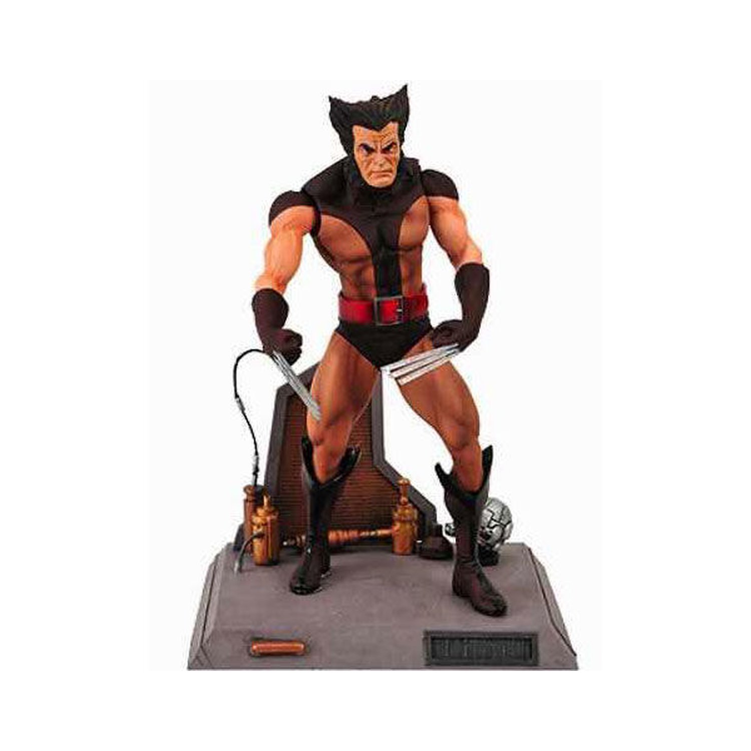 Figura Lobezno desenmascarado Marvel Select 18cm