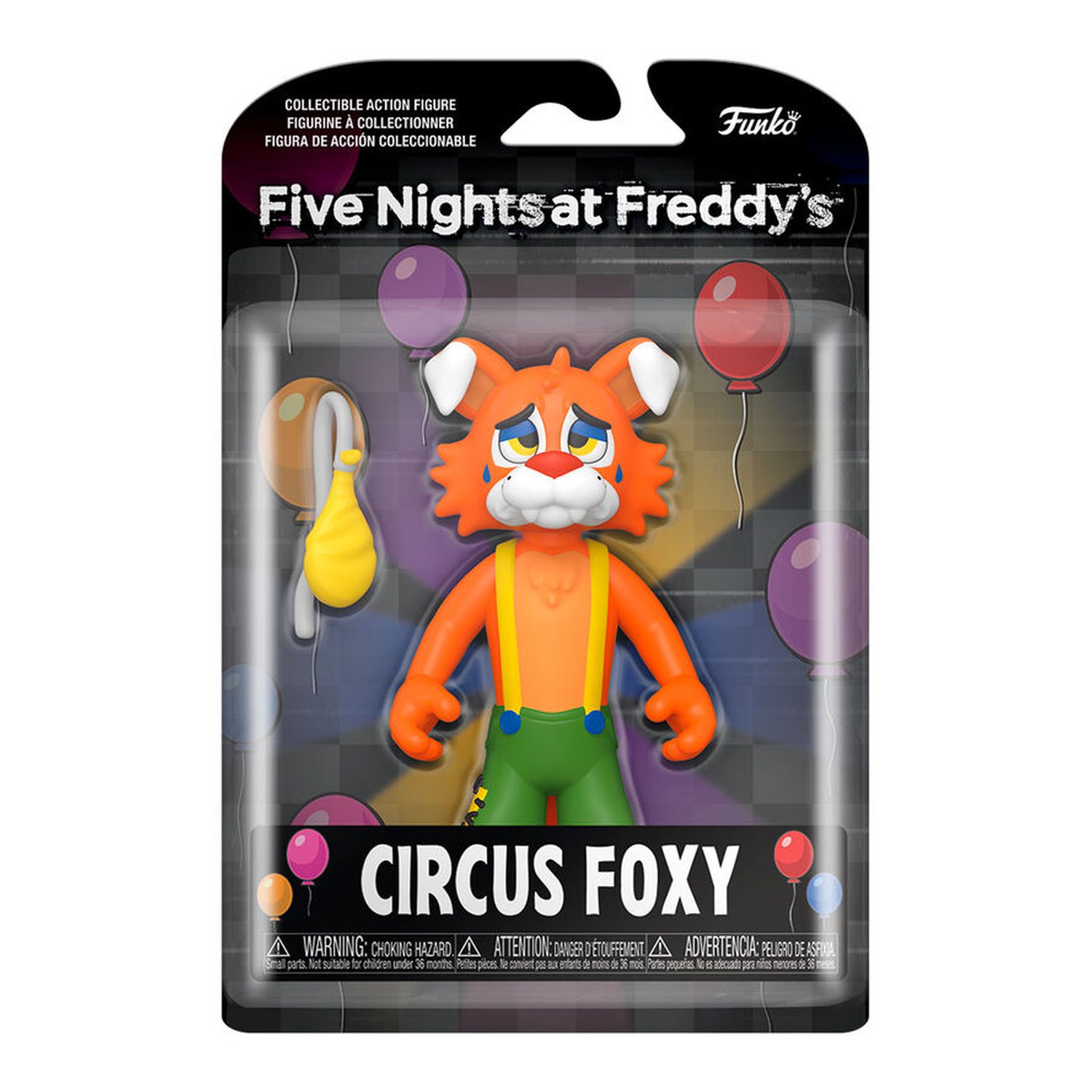 Figura Action Five Nights at Freddys Circus Foxy 12,5cm