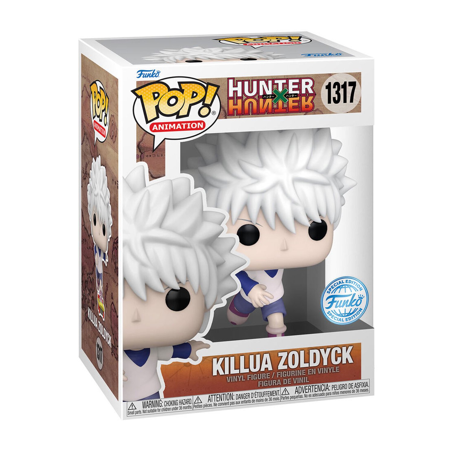 Figura POP Hunter x Hunter Killua Zoldyck Exclusive