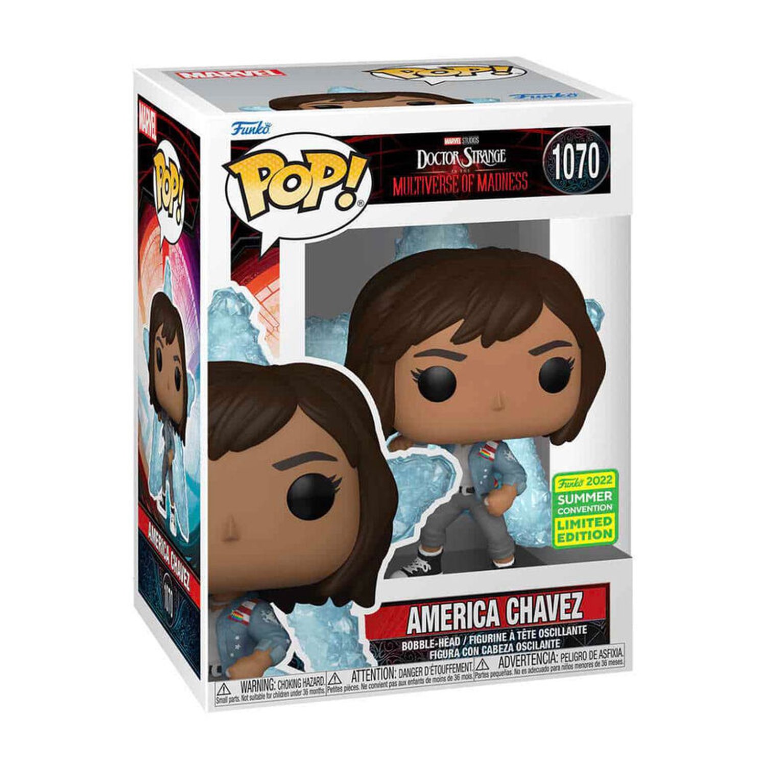 Figura POP Marvel Doctor Strange Multiverse of Madness America Chavez Exclusive