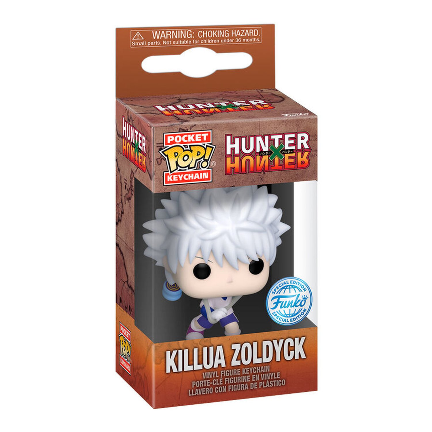 Llavero Pocket POP Hunter X Hunter Killua Zoldyck Exclusive