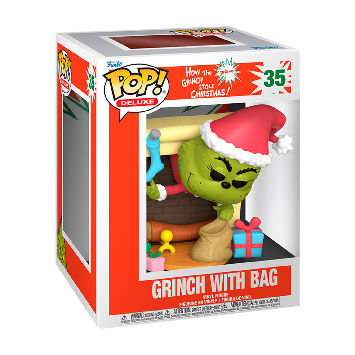 Figura POP Deluxe The Grinch with Bag