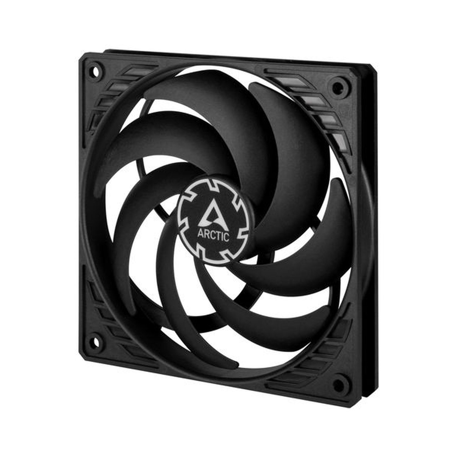 VENTILADOR 12CM ARCTIC P12 PWM PST NEGRO SLIM